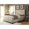 Modus International Geneva Queen Vienne Upholstered Platform Bed