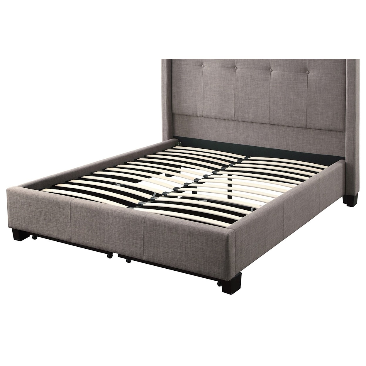 Modus International Geneva Full Madeleine Platform Storage Bed