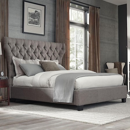 Cal King Melina Platform Storage Bed