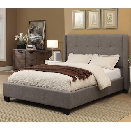 Cal King Madeleine Platform Storage Bed