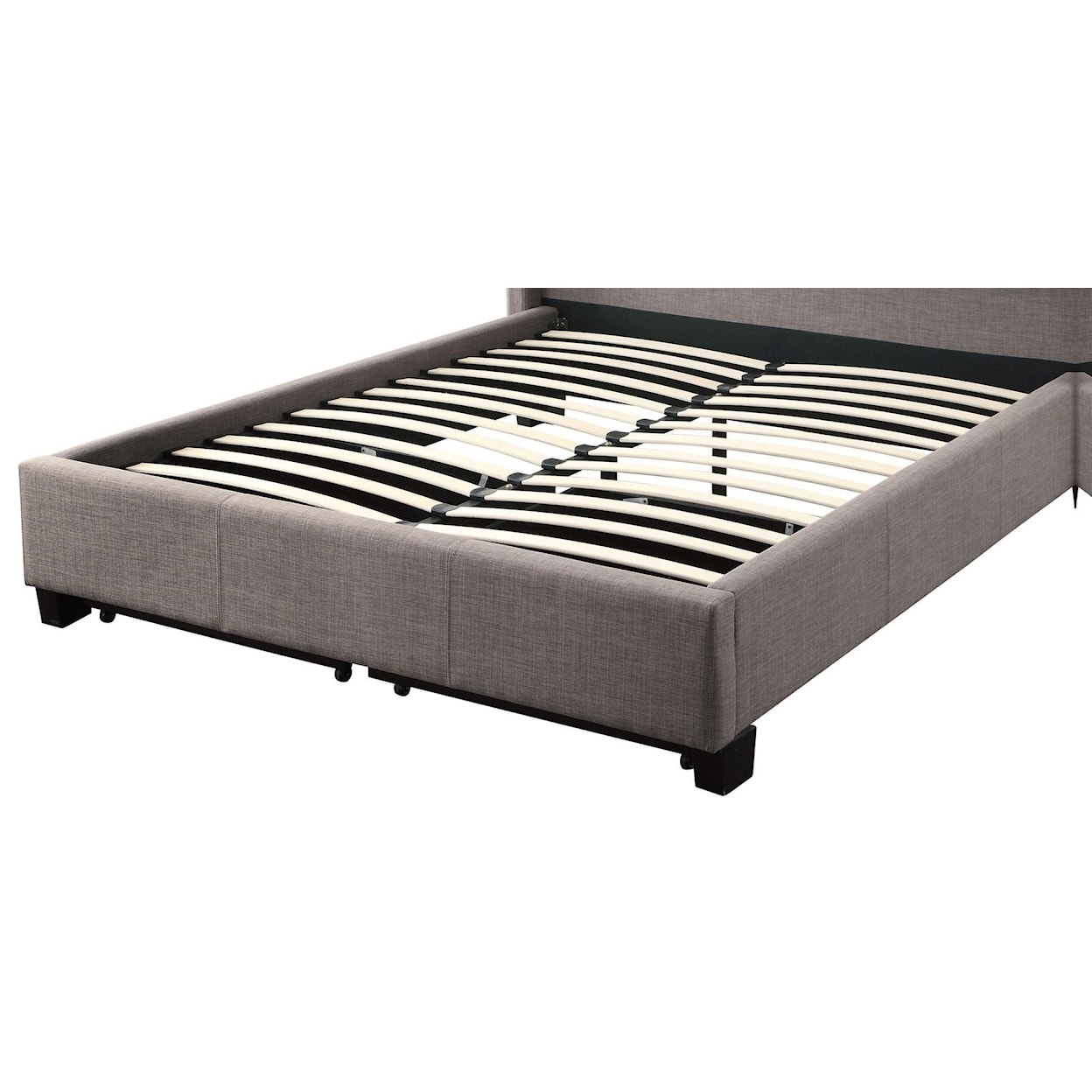 Modus International Geneva King Adona Platform Storage Bed