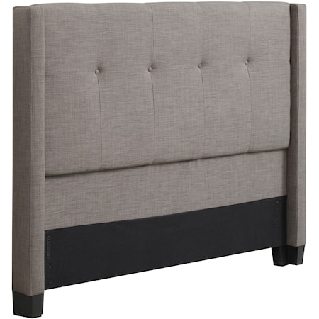 Full Madeleine Upholstered Headboard with Button Tufting