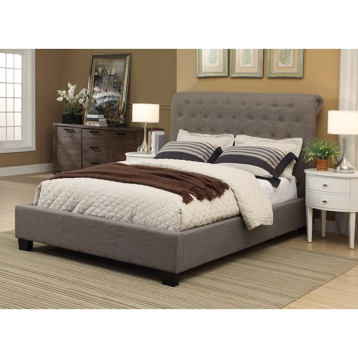 Modus International Geneva Cal King Royal Platform Bed