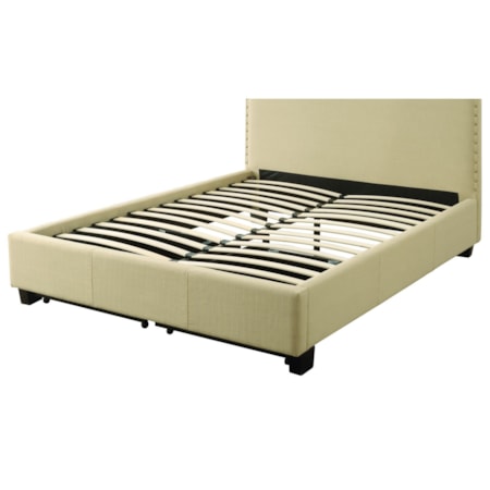 Full Tavel Platform Storage Bed