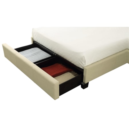 Full Tavel Platform Storage Bed