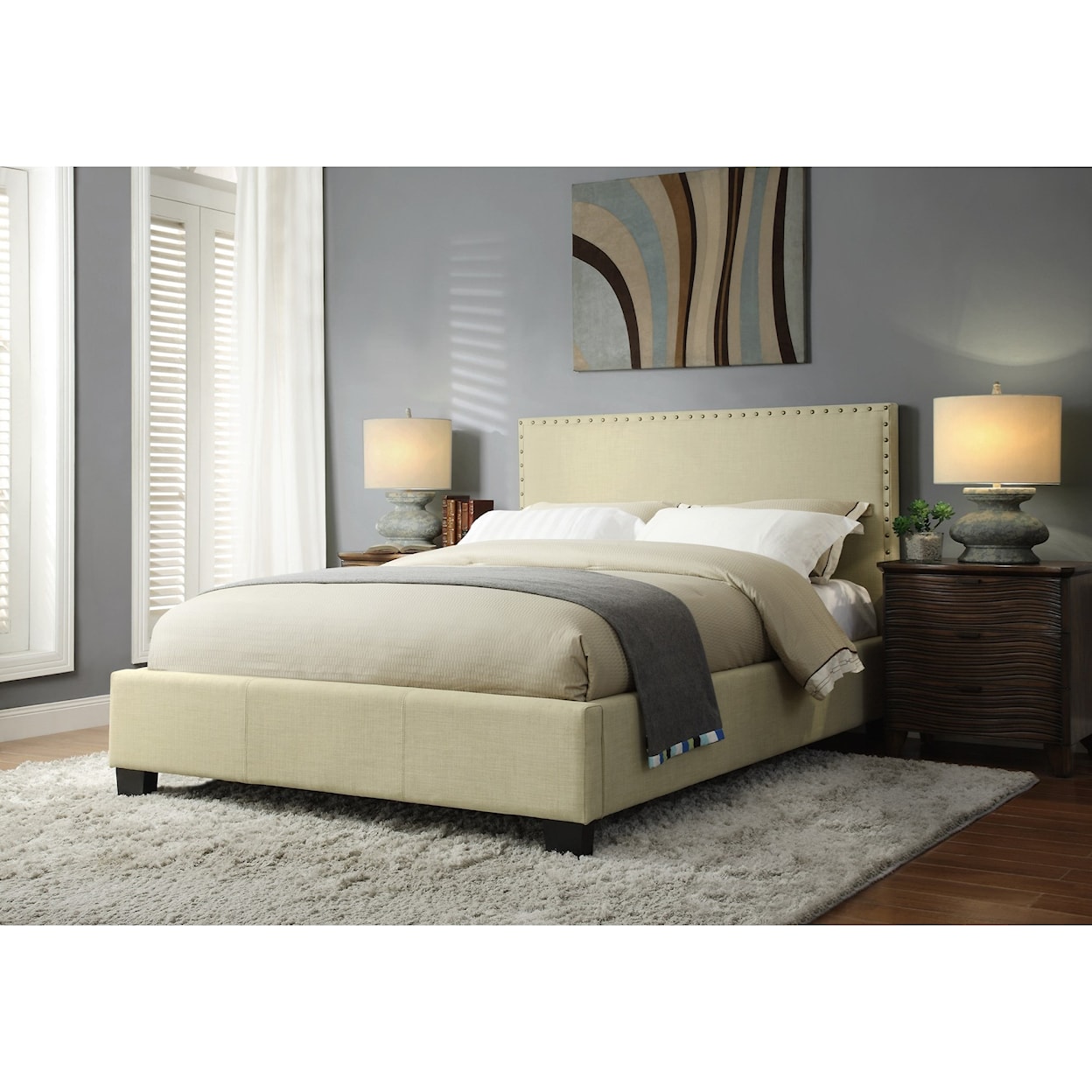 Modus International Geneva Full Tavel Platform Bed