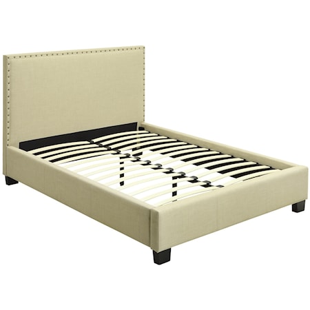 Queen Tavel Platform Bed