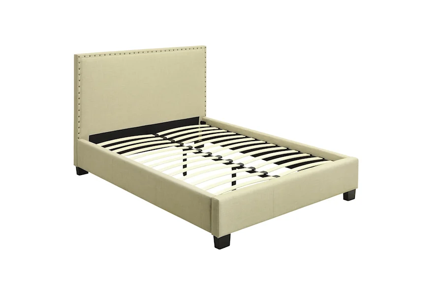 Geneva King Tavel Platform Bed by Modus International at Reeds Furniture