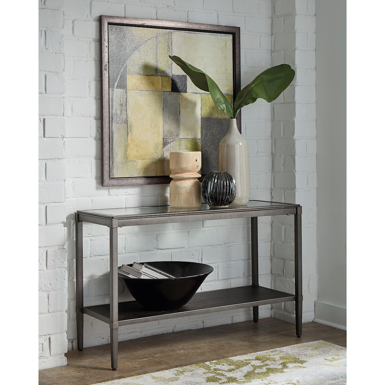 Modus International Gordon Console Table in Shadow