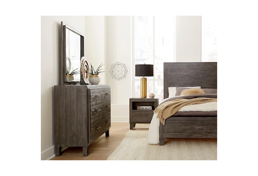 Hadley King Bedroom Group by Modus International at Reeds Furniture
