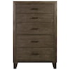 Modus International Hadley 5-Drawer Chest in Onyx