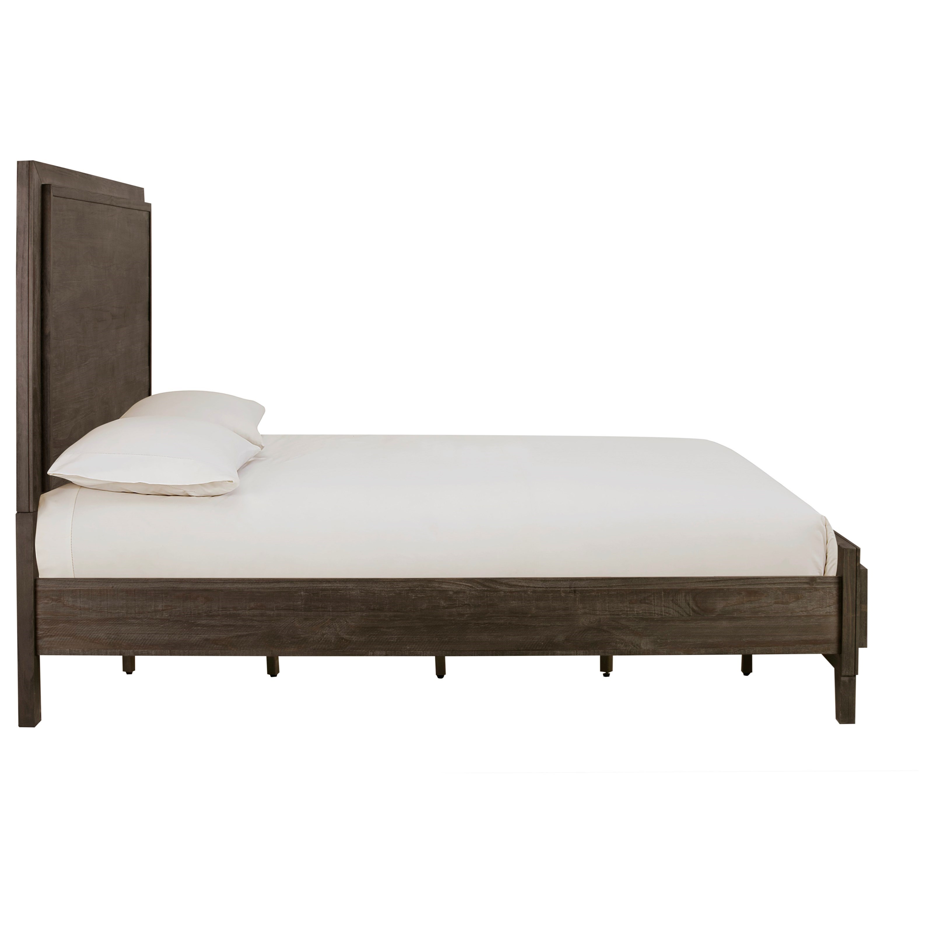 Modus Furniture Hadley California King Panel Bed in Onyx