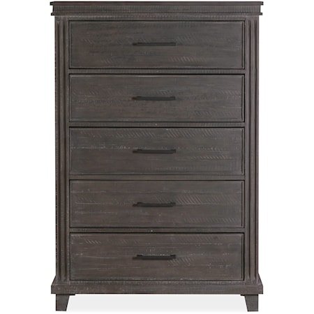5-Drawer Chest in Onyx