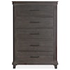 Modus International Hampton Bay 5-Drawer Chest in Onyx