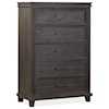 Modus International Hampton Bay 5-Drawer Chest in Onyx