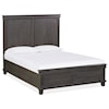 Modus International Hampton Bay Queen Panel Bed in Onyx