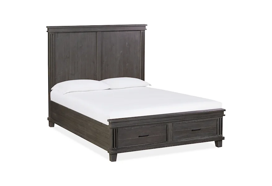 Hampton Bay Queen Storage Bed in Onyx by Modus International at Reeds Furniture