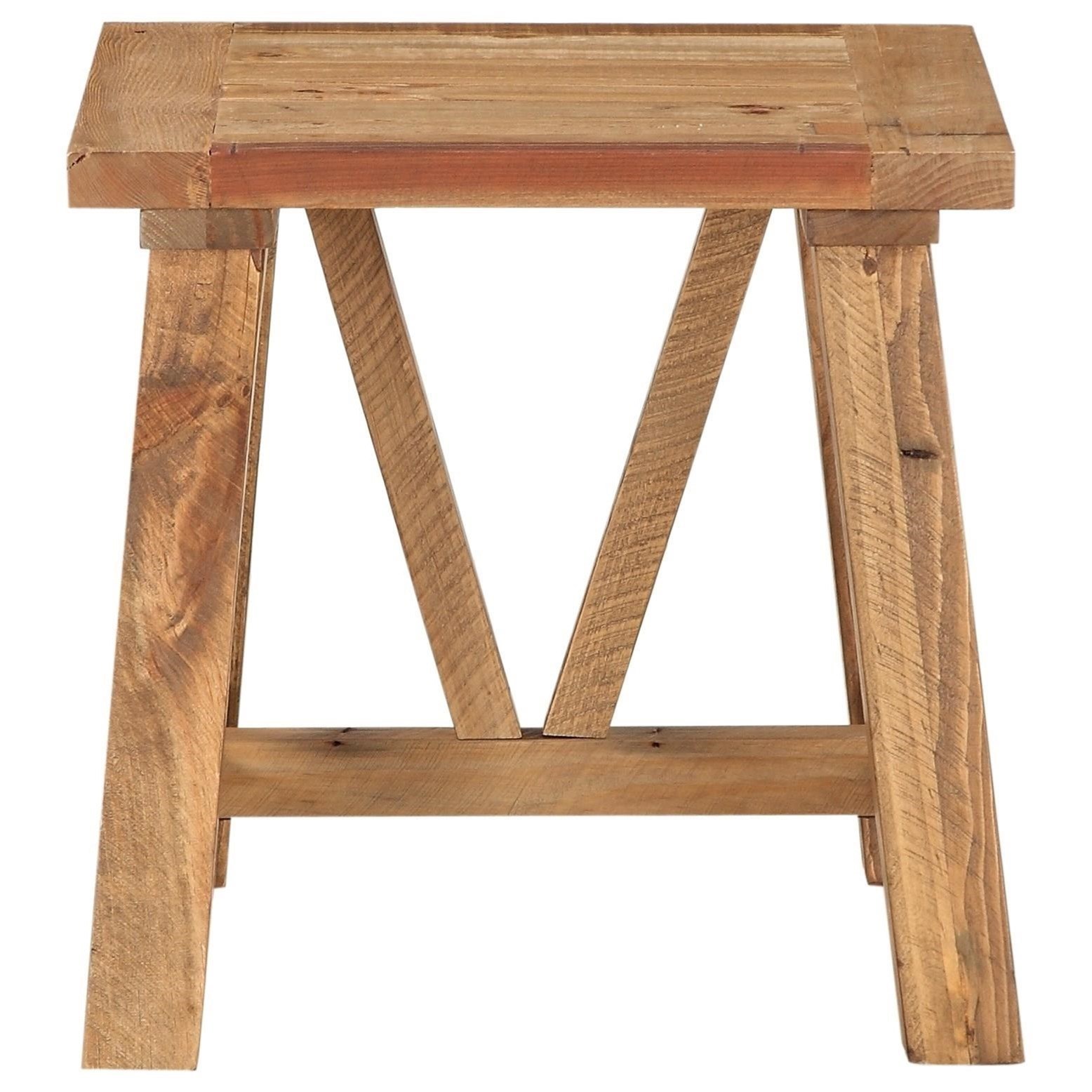 Modus Furniture Harby  Reclaimed Wood Side Table