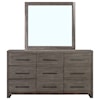 Modus International Hearst Solid Wood Dresser & Mirror