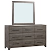 Modus International Hearst Solid Wood Dresser & Mirror