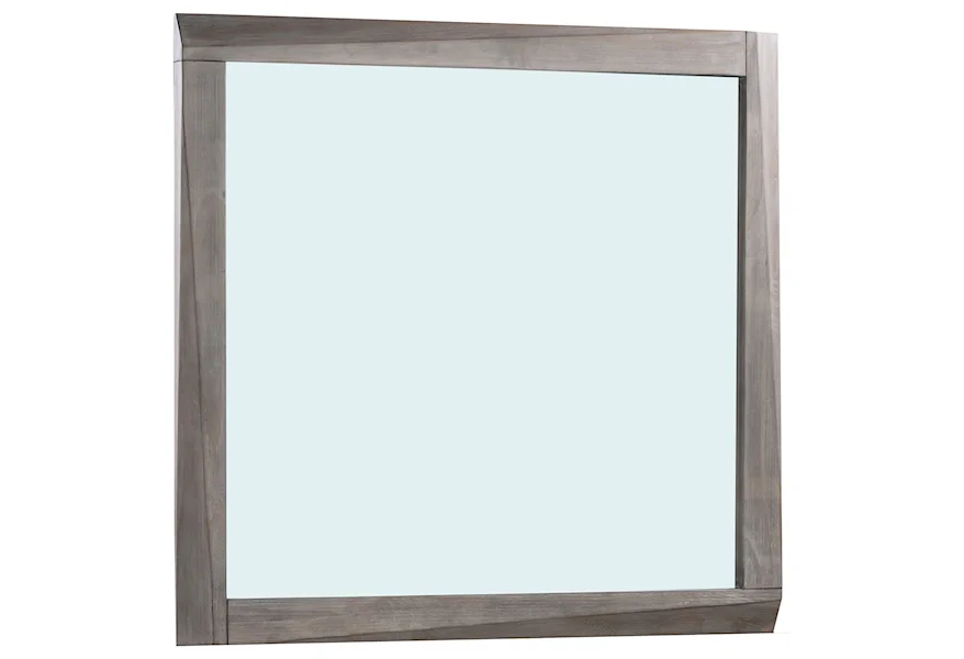 Hearst Solid Wood Beveled Glass Mirror in Sahara Ta by Modus International at Reeds Furniture