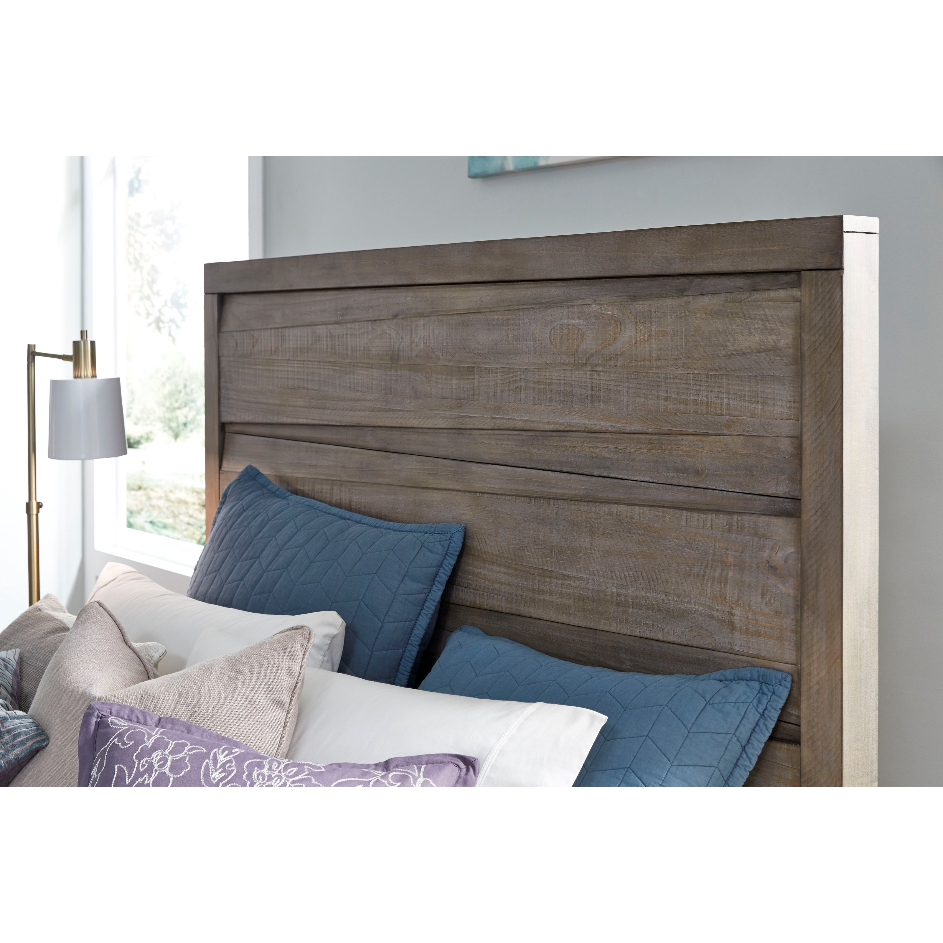 Modus Furniture Hearst Solid Wood Full Panel Bed