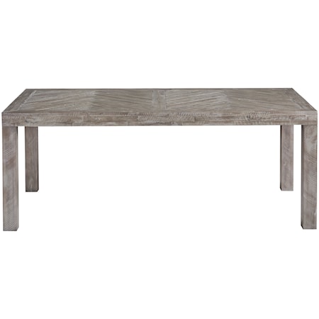 Extension Table in Rustic Latte