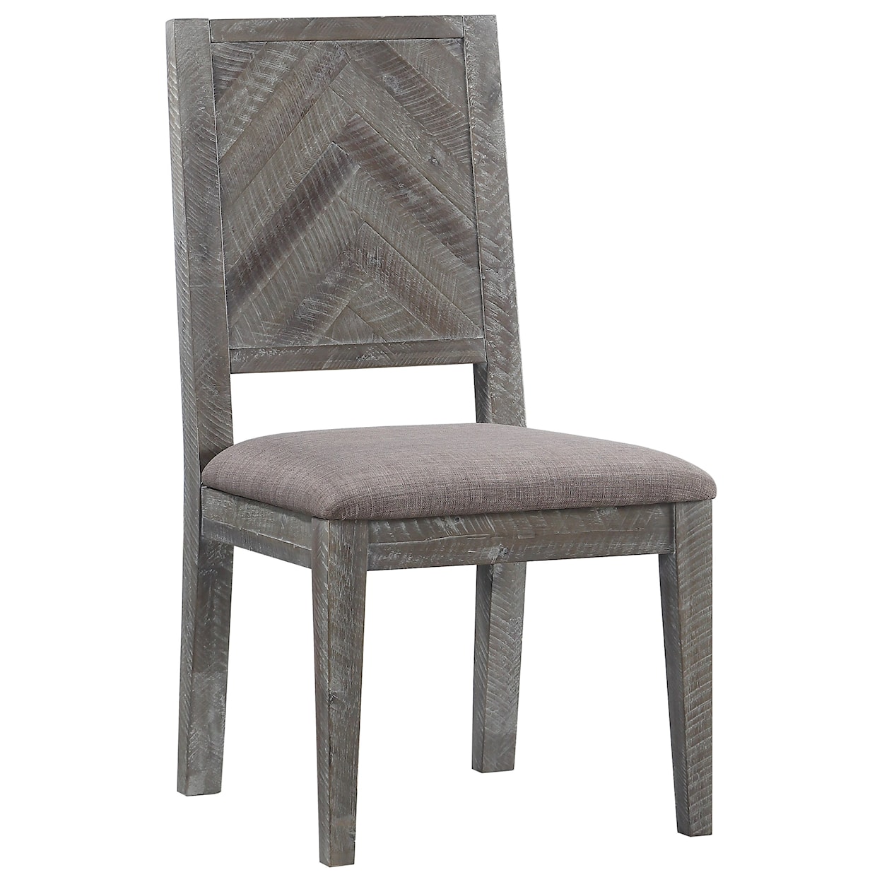 Modus International Herringbone Table and Chair Set with Bench