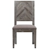 Modus International Herringbone Upholstered Chair