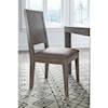 Modus International Herringbone Upholstered Chair