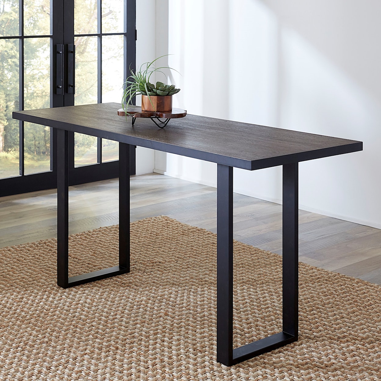 Modus International Hudson Counter Table in Shadow Grey