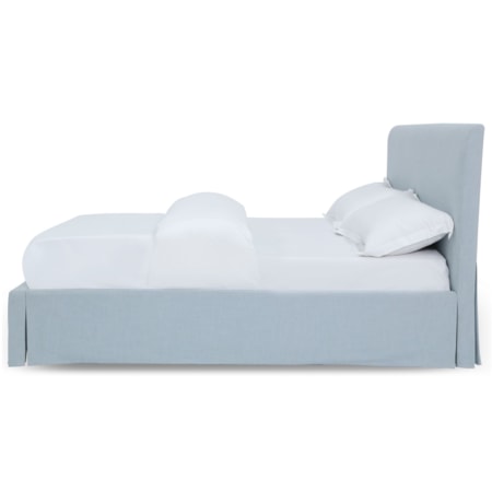 Shelby Cal King Uph Skirt Storage Bed