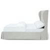 Modus International Juliette Hera King Upholstered Skirted Panel Bed