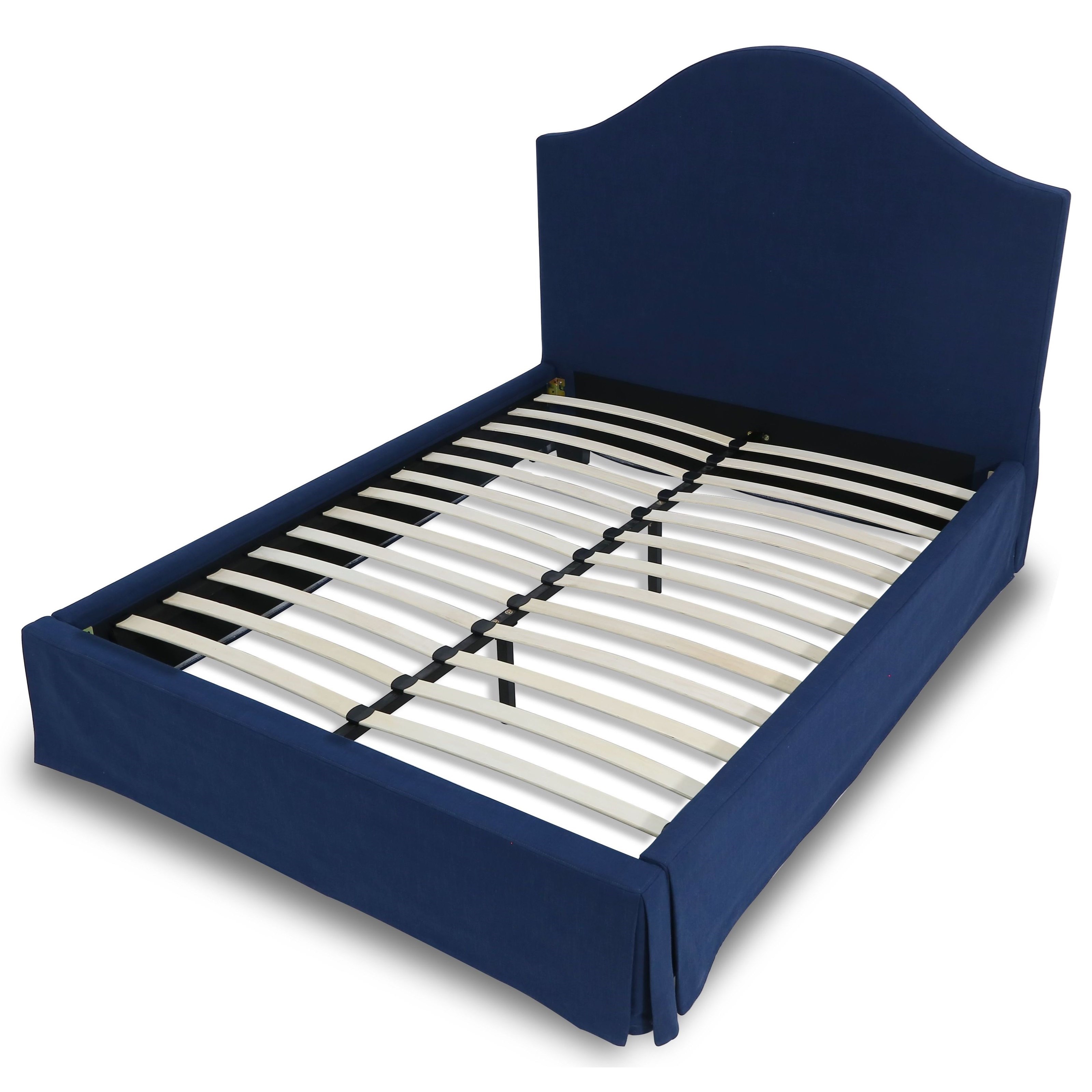 Modus Furniture Juliette Sur Full Upholstered Skirted Panel Bed 