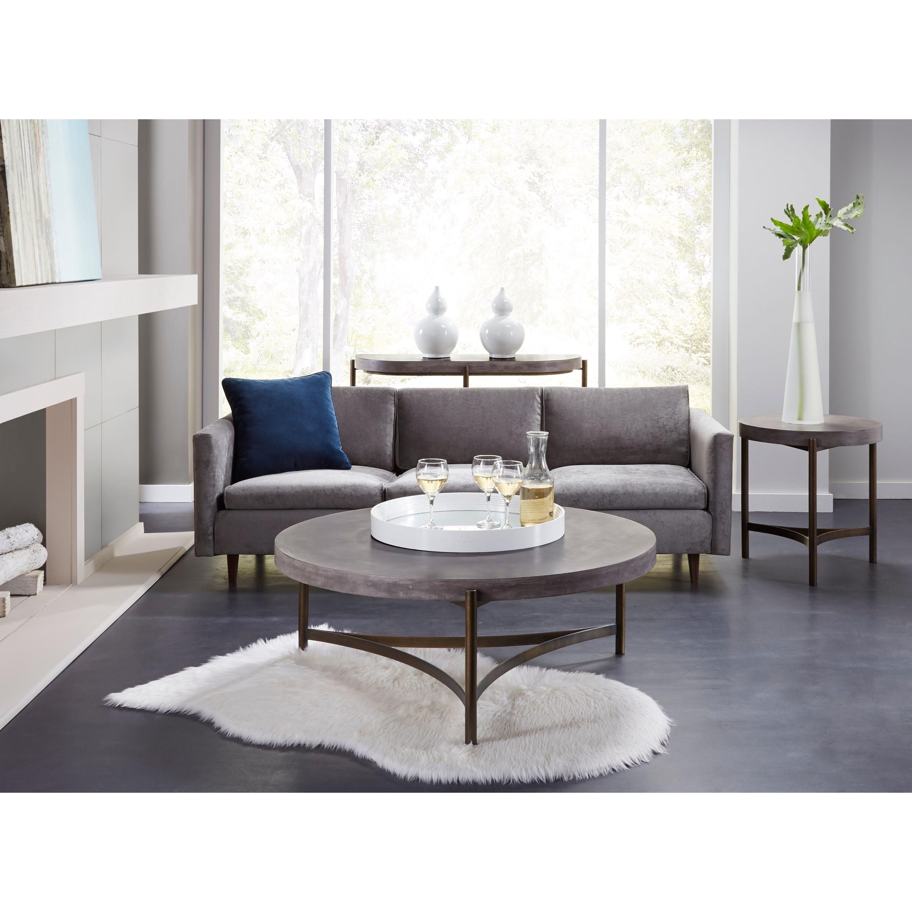 Modus Furniture Lyon Round End Table