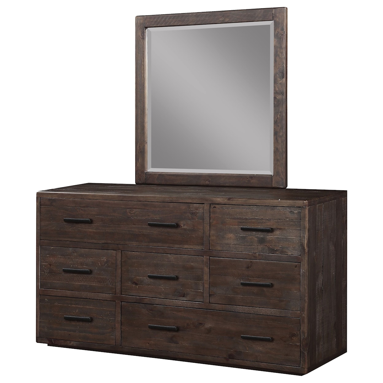 Modus International McKinney Dresser and Mirror Combination