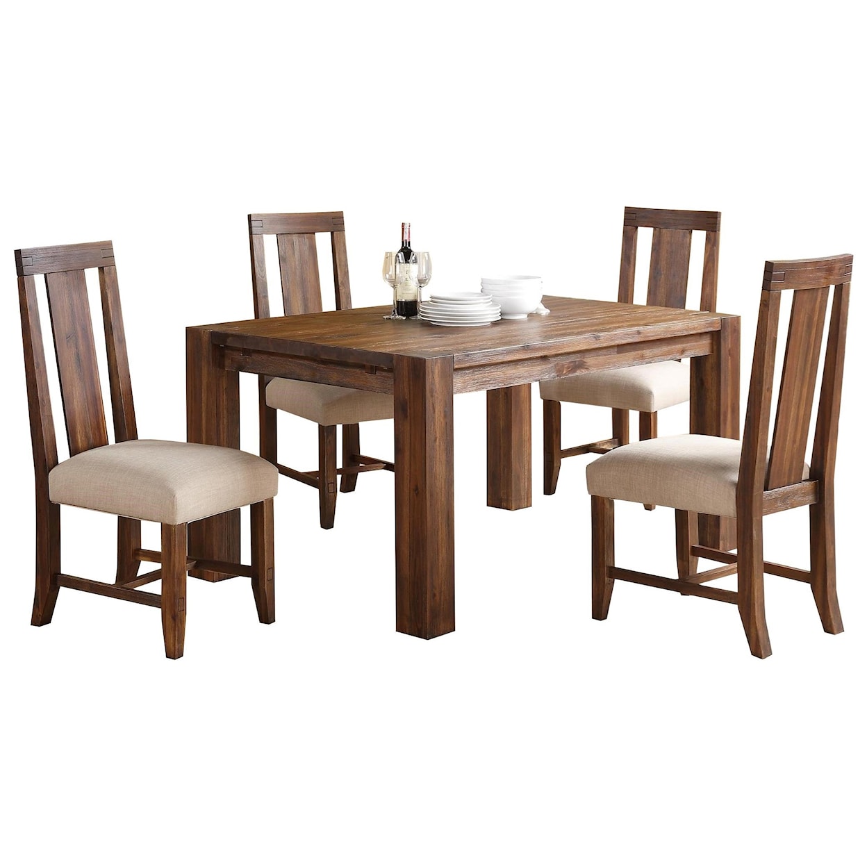 Modus International 12063 5-Piece Table & Chair Set