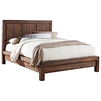 Solid Wood Queen Platform Bed