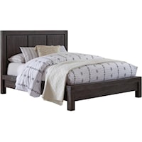 Solid Wood King Platform Bed