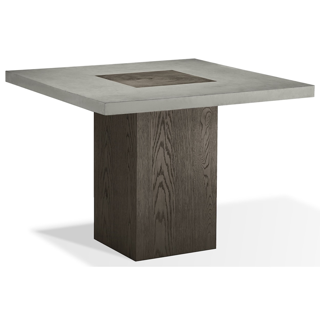 Modus International Modesto Concrete Table in Concrete/French Roast