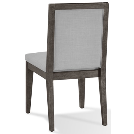 Wood Framed Side Chair in French Roast