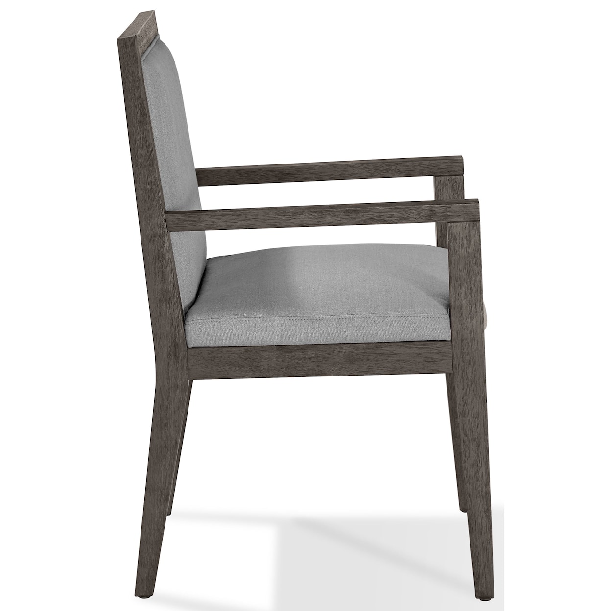 Modus International Modesto Wood Framed Arm Chair in French Roast