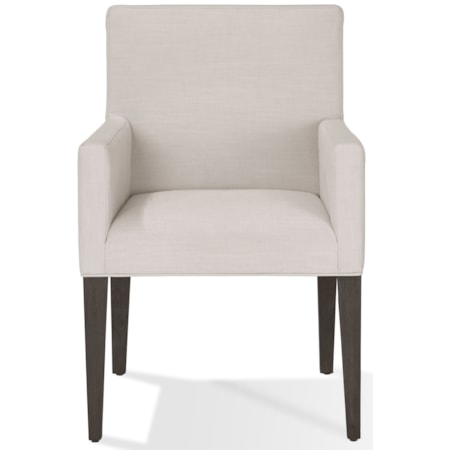 Upholstered Arm Chair in French Roast