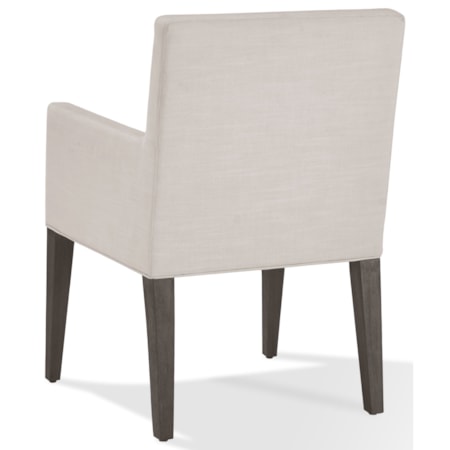 Upholstered Arm Chair in French Roast