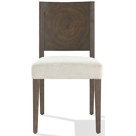 Wood Side Chair in Brunette