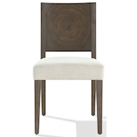 Wood Side Chair in Brunette