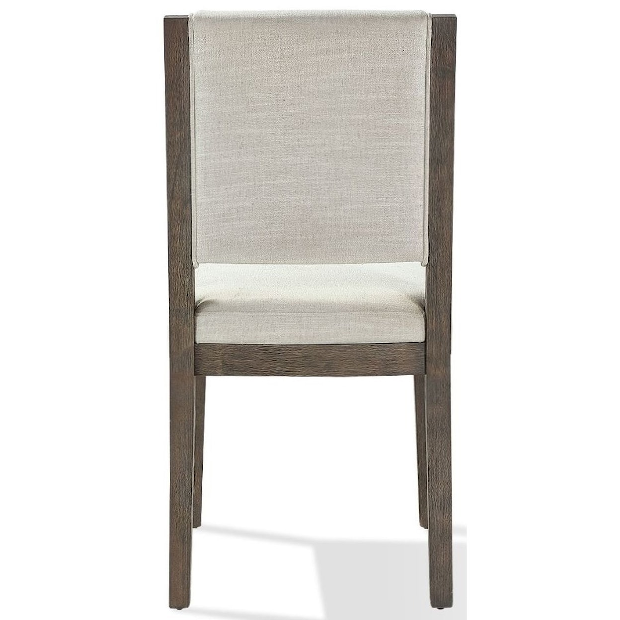 Modus International Oakland Upholstered Side Chair in Brunette