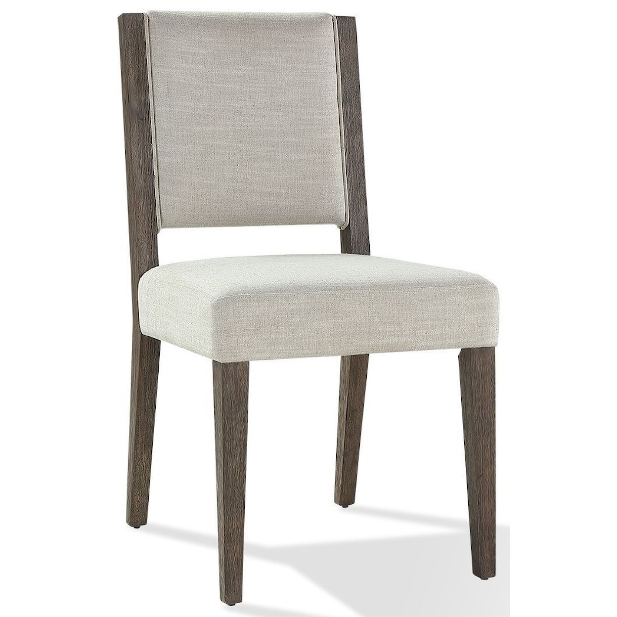 Modus International Oakland Upholstered Side Chair in Brunette