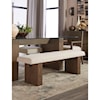 Modus International Oakland Bench in Brunette