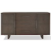 Modus International Oakland 3-Drawer Sideboard in Brunette